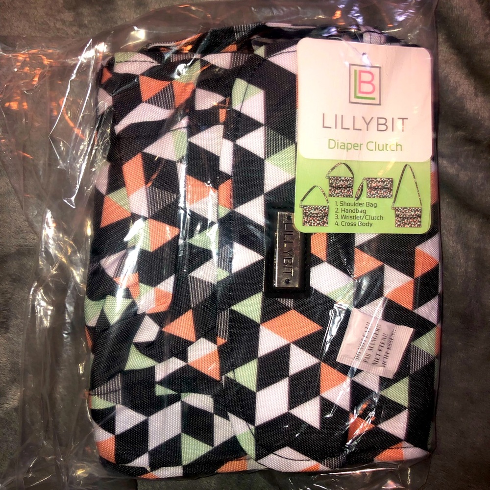 Lillybit diaper clutch
